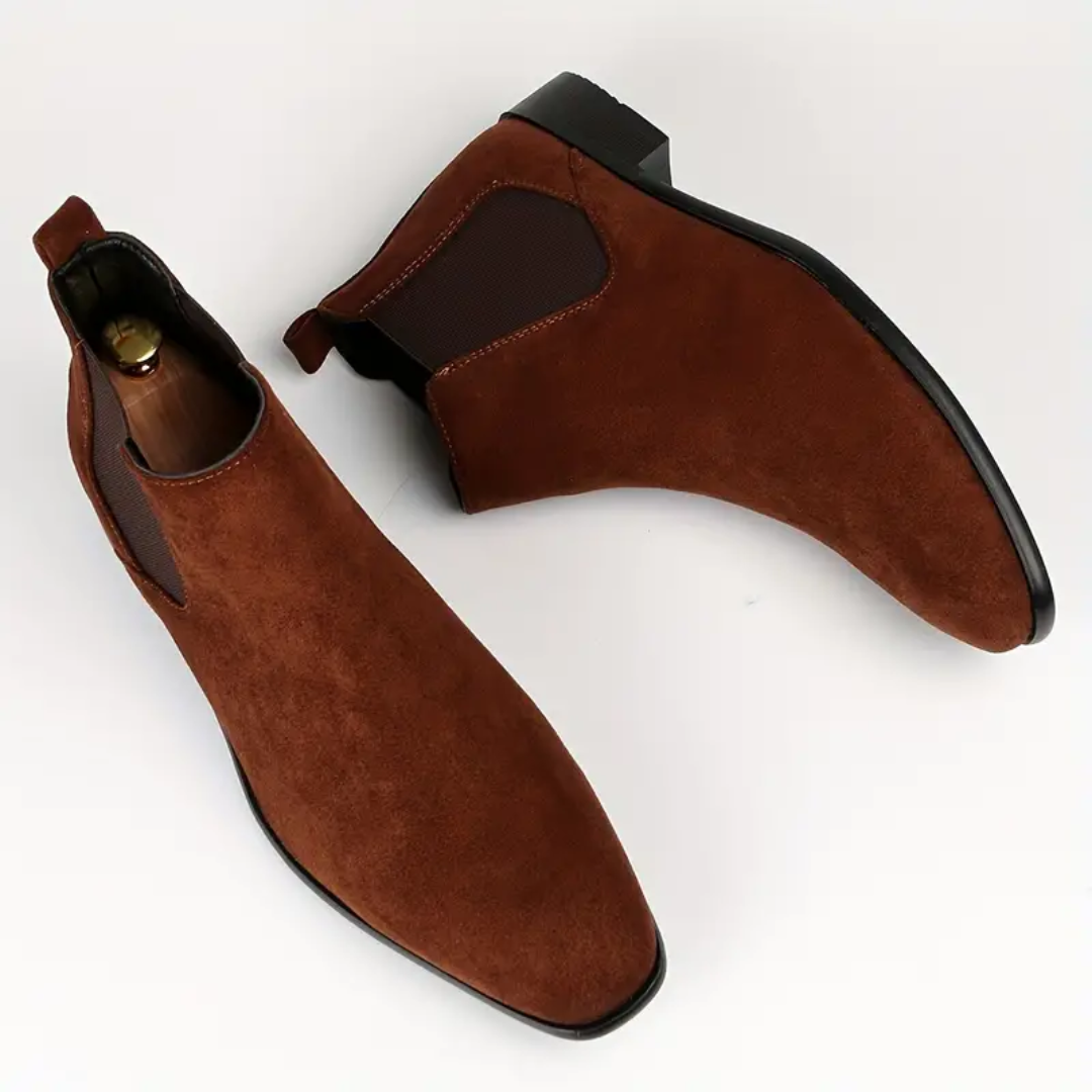 Herre Classic Chelsea Støvler – Slip-On Ankelstøvler til Formelle & Casual Anledninger