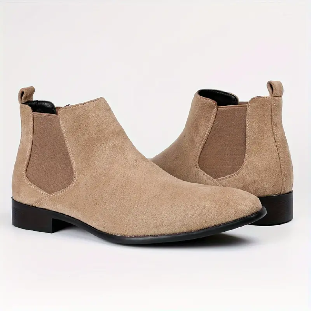 Herre Classic Chelsea Støvler – Slip-On Ankelstøvler til Formelle & Casual Anledninger