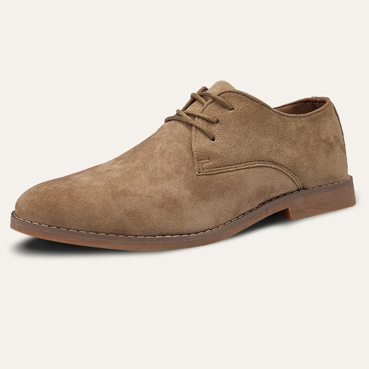 Herre Klassiske Snørebånd Dress Sko – Smart Suede Design til Bryllupper og Formelle Anledninger