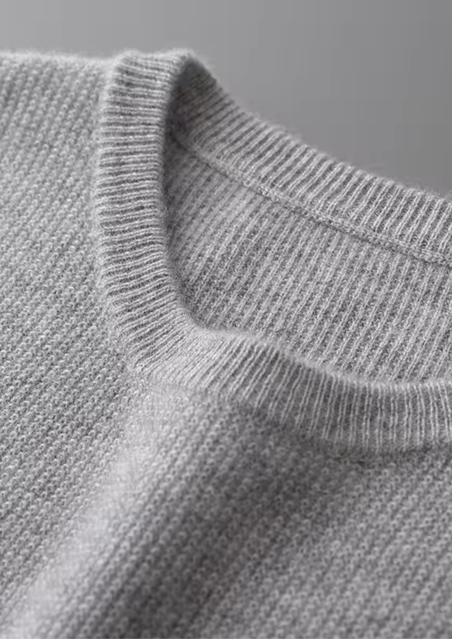 Herre Crew Neck Vest – Minimalistisk Ærmeløs Lag