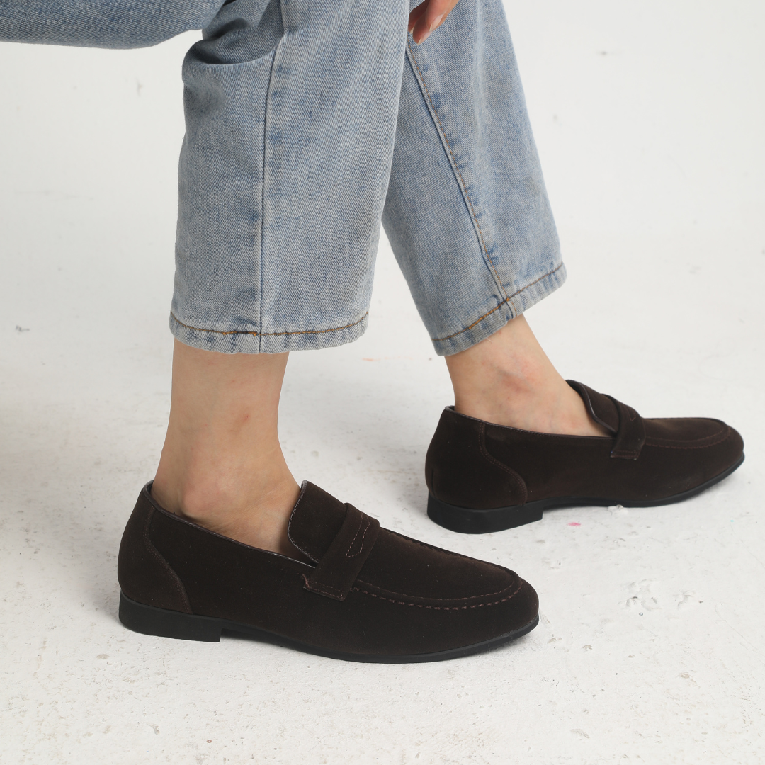 Mænds Penny Loafers – Tidøs Silhuet med Hverdagsfunktionalitet