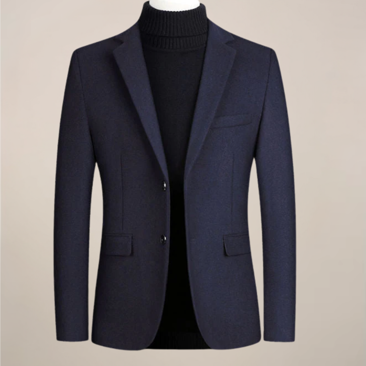 Herresmart casual blazer – Skræddersyet jakke