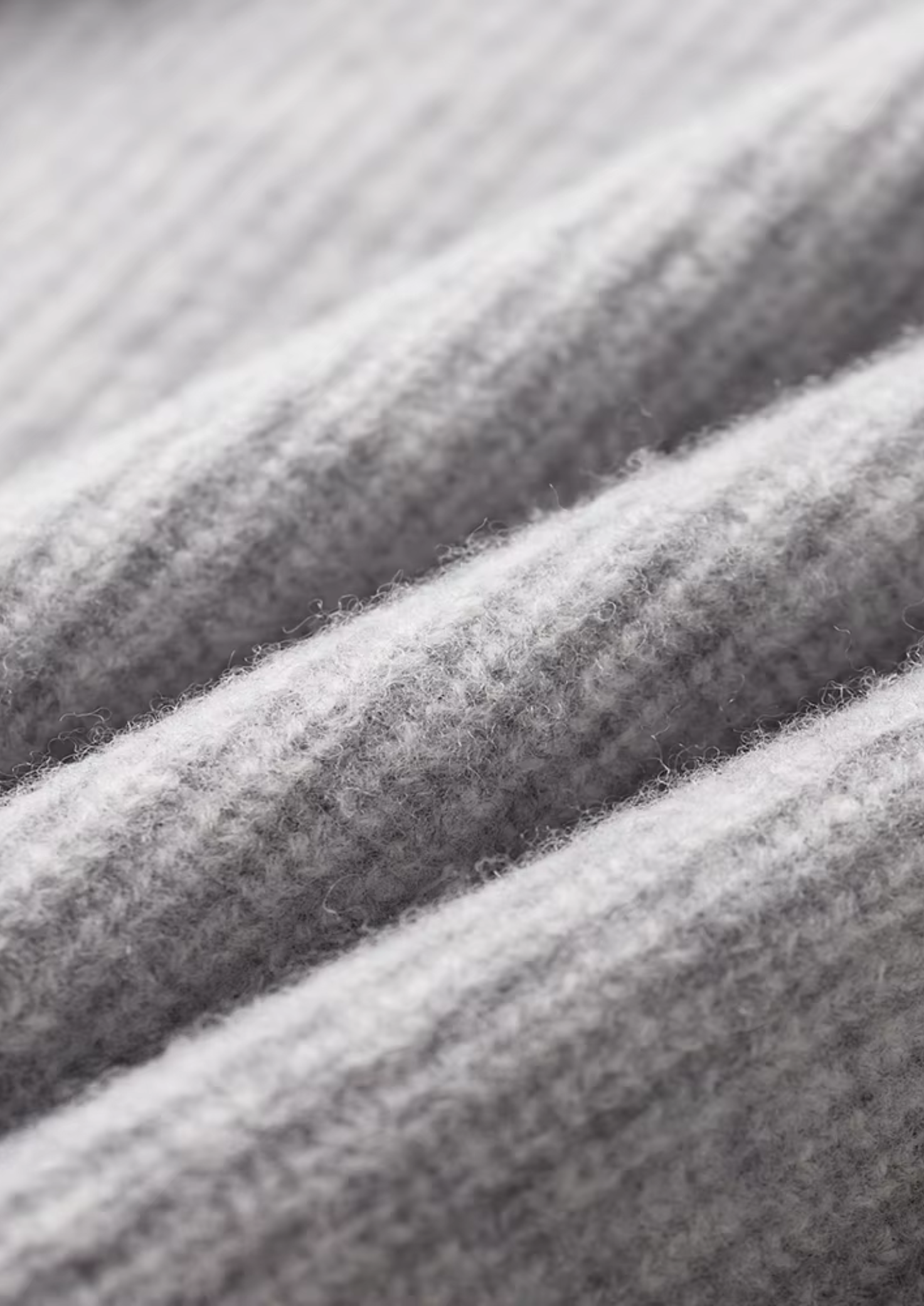 Herre Zip-Up Ribbet Cardigan Sweater med Høj Krave – Al-Sæson Casual Lag