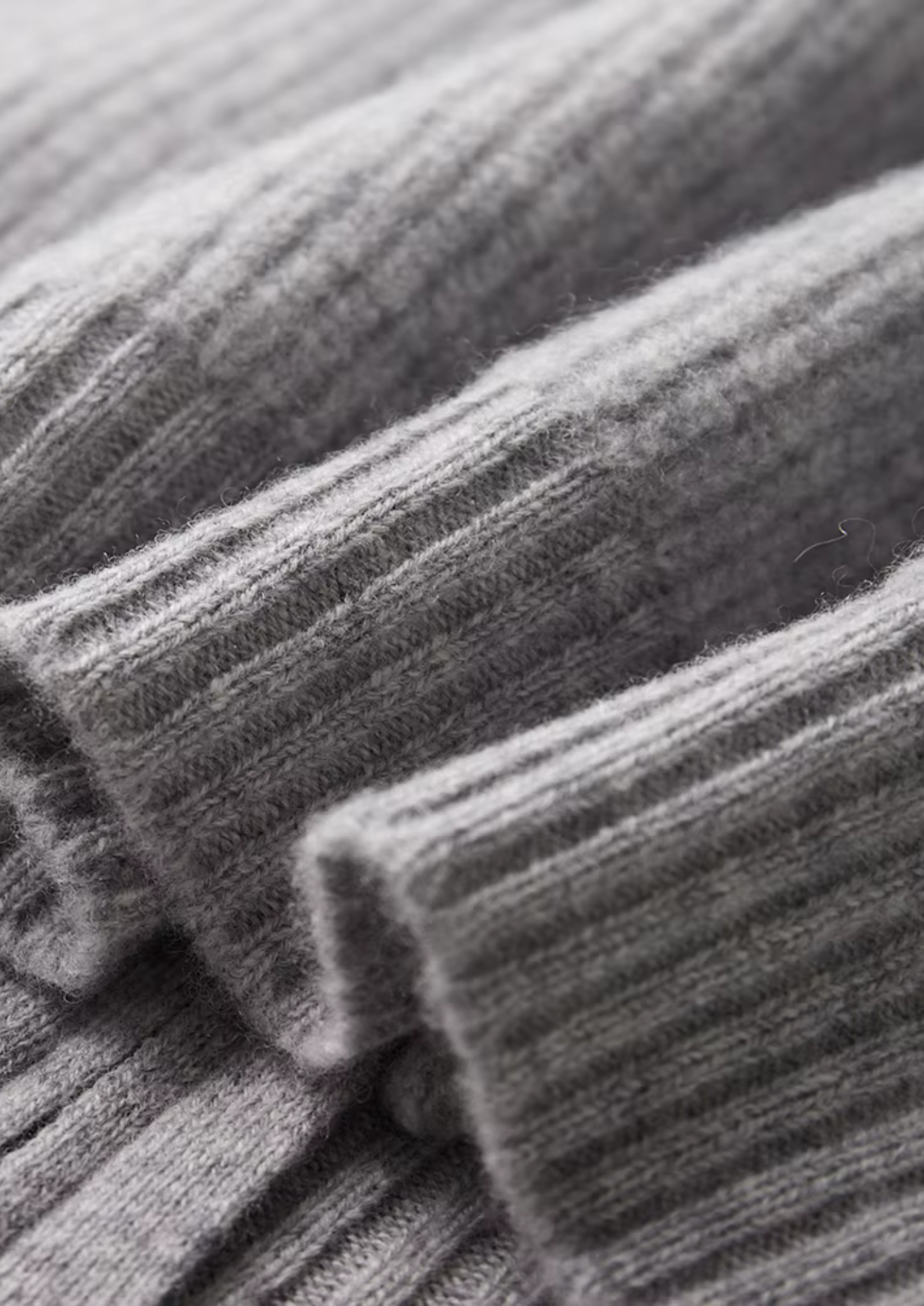 Herre Zip-Up Ribbet Cardigan Sweater med Høj Krave – Al-Sæson Casual Lag