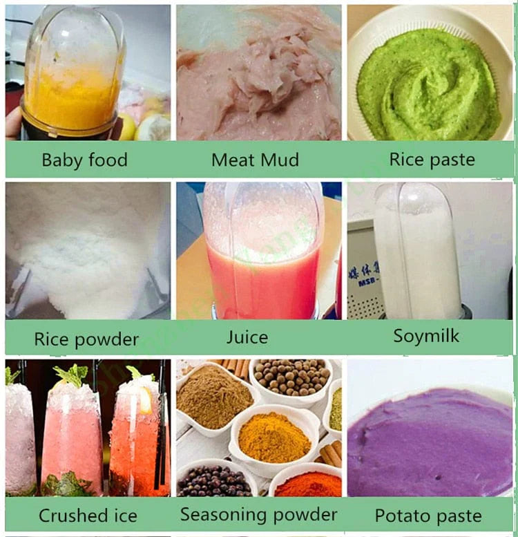 Mini Blender Kompakt Design til Smoothies og Juicer