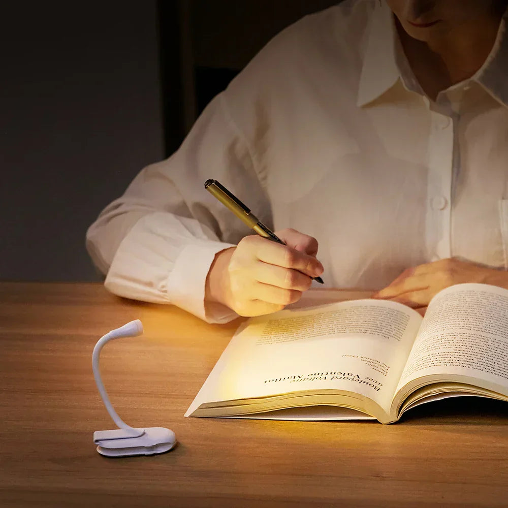 Mini Læselampe Clip-On LED
