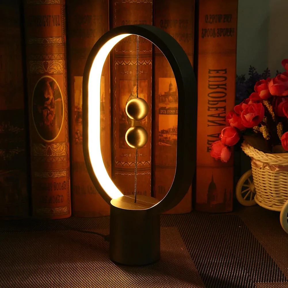 Mini Natlampe med Magnetisk Kontrol