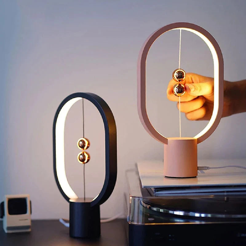 Mini Natlampe med Magnetisk Kontrol