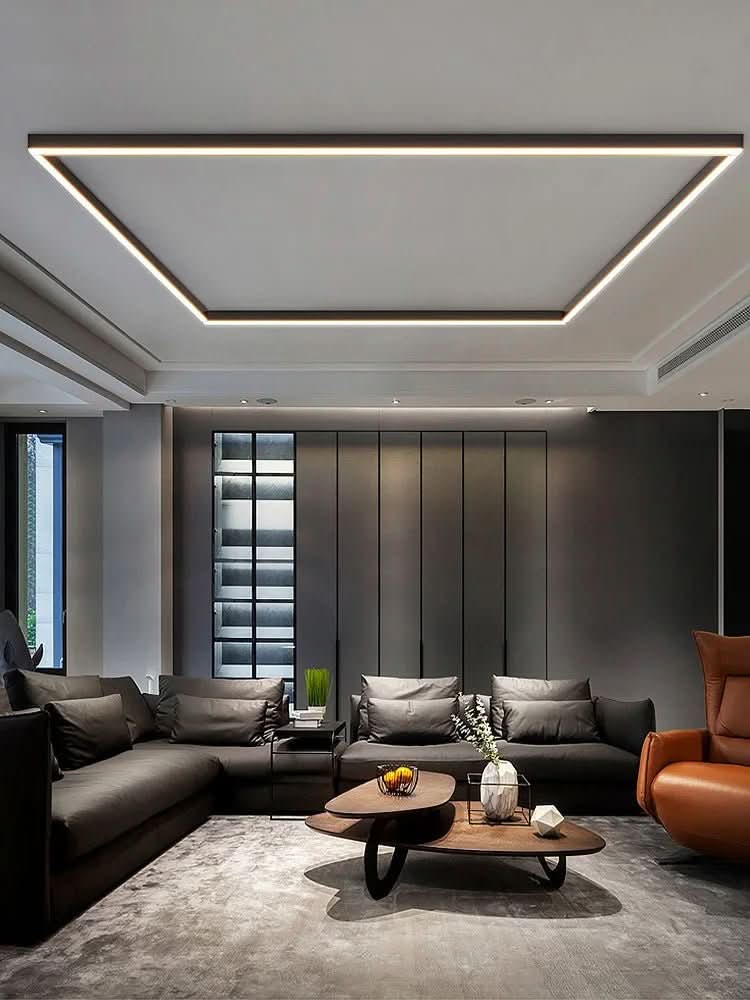 Minimalistisk Loftslampe til Stue og Moderne Rum
