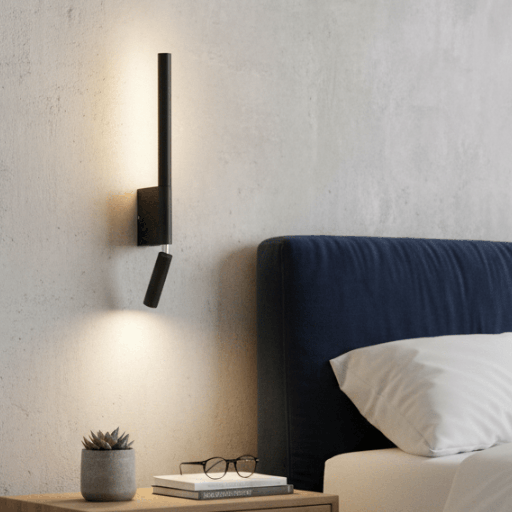 Minimalistisk Væglampe med Varmhvid LED Belysning