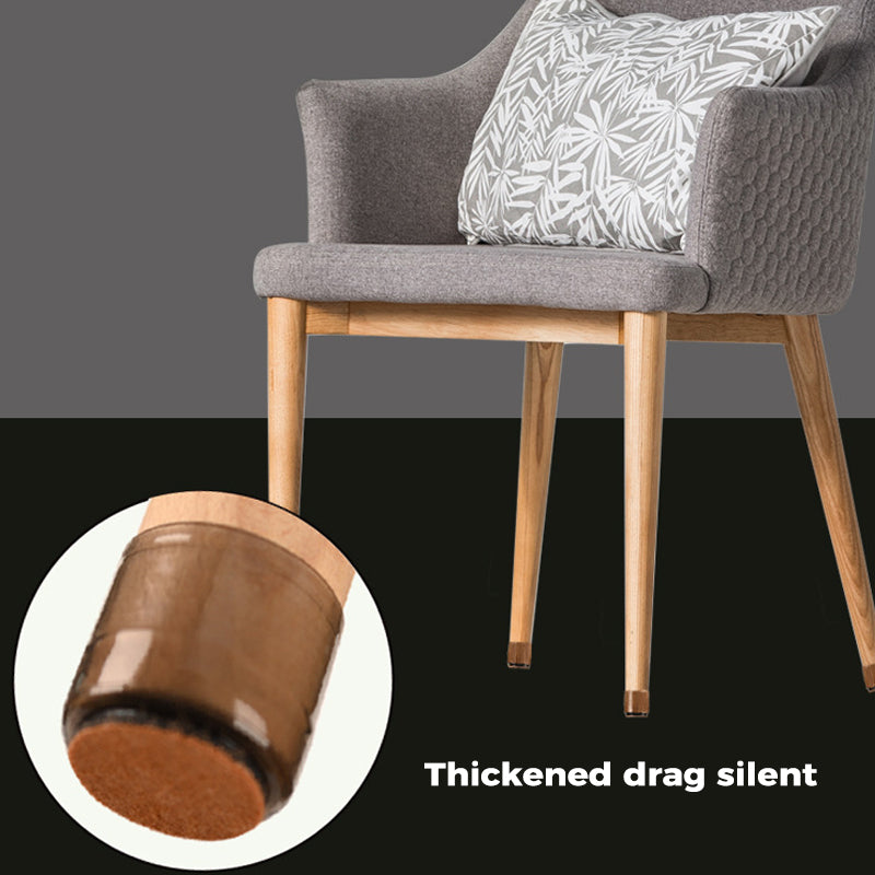 Møbelbeskyttere til Gulv - 4 Stk. Gennemsigtig Design til Stoleben