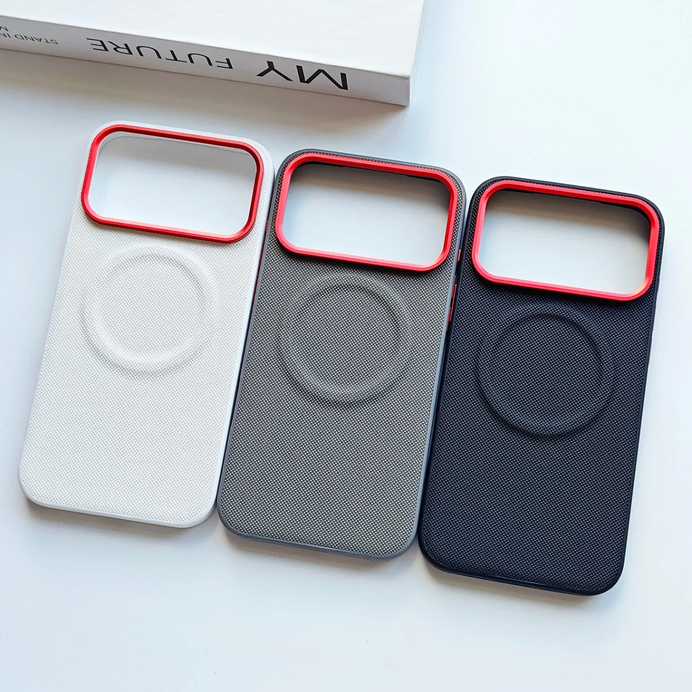 Mobilcover til iPhone 17 Pro Max med Magnetisk Ring og Unik Design