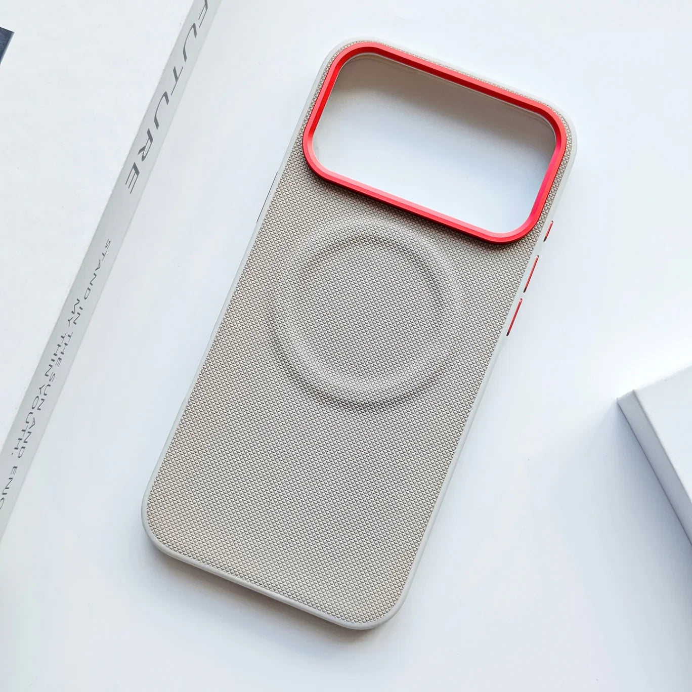 Mobilcover til iPhone 17 Pro Max med Magnetisk Ring og Unik Design