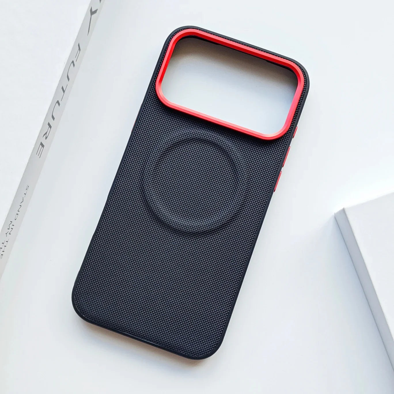 Mobilcover til iPhone 17 Pro Max med Magnetisk Ring og Unik Design