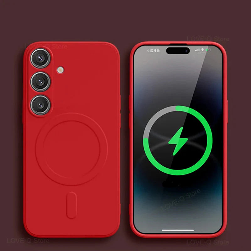 Mobiltelefon Etui til Samsung Galaxy S25 S24 S23 Ultra Plus Beskyttende Design