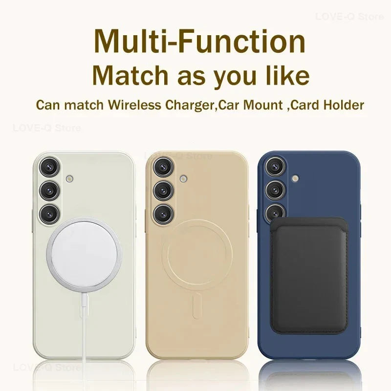 Mobiltelefon Etui til Samsung Galaxy S25 S24 S23 Ultra Plus Beskyttende Design