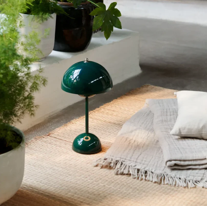 Moderne Bordlampe med Touch Betjening