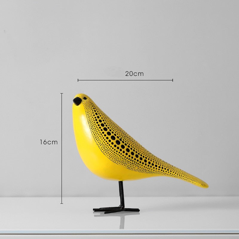 Moderne Græskar Skulptur Med Polka Prikker