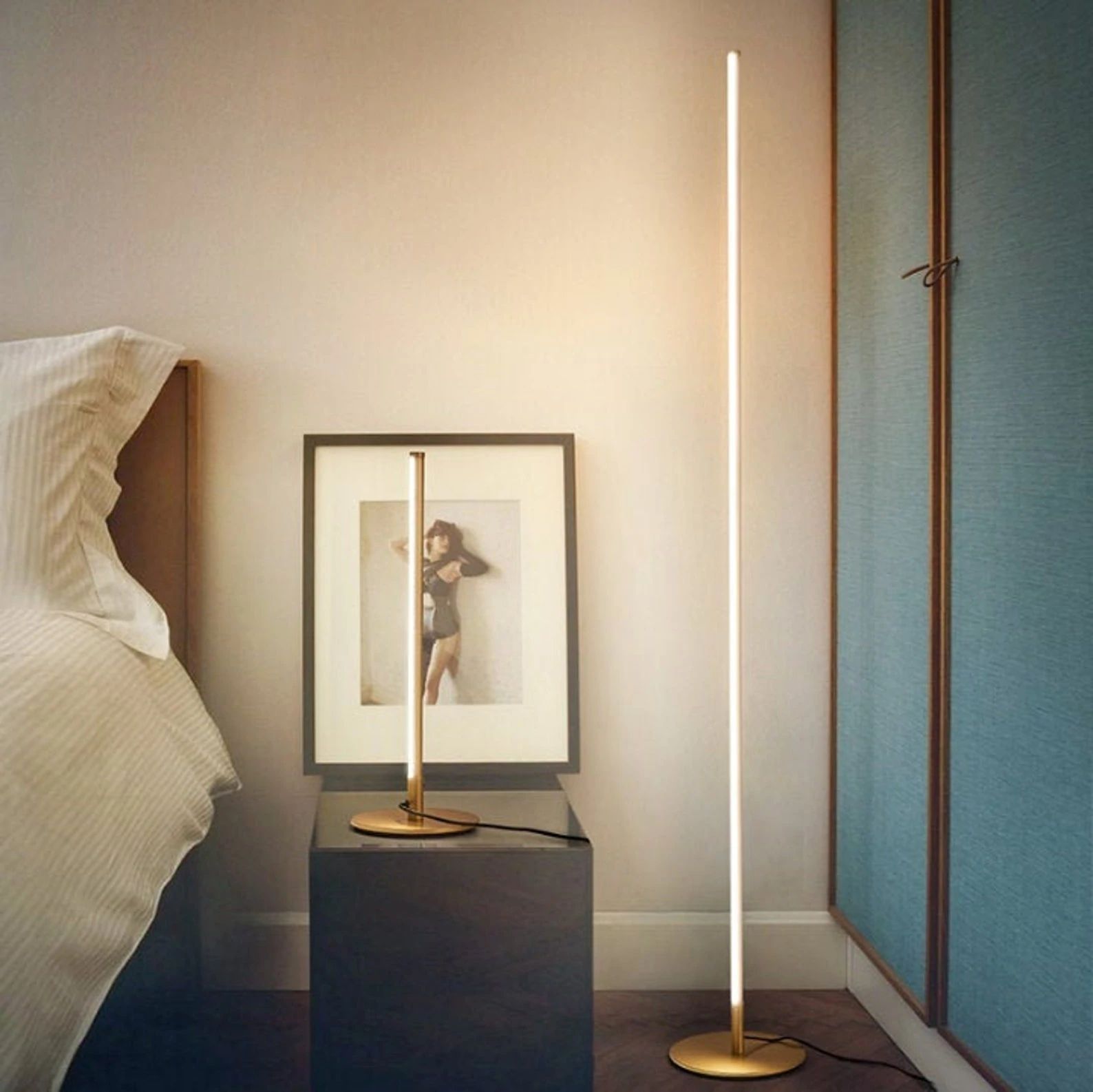 Moderne Gulvlampe Minimalistisk Design