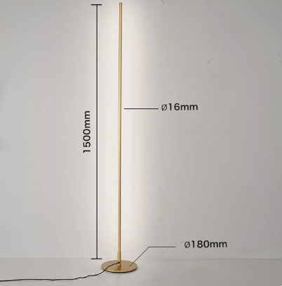 Moderne Gulvlampe Minimalistisk Design