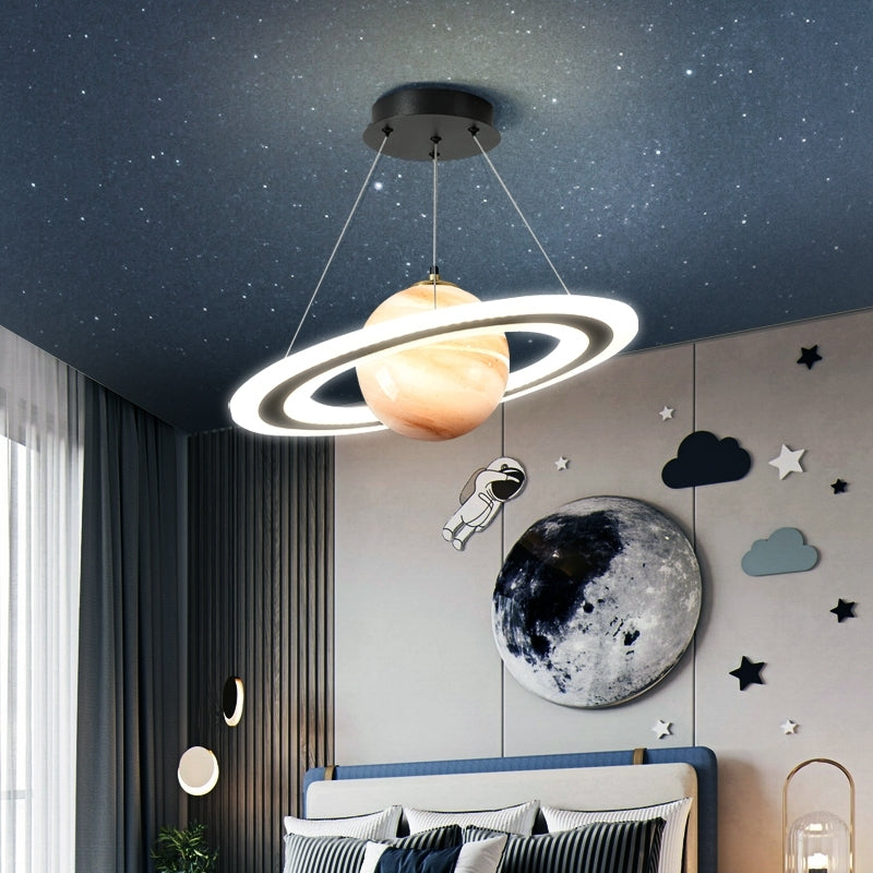 Moderne LED Hængelampe Planet Design