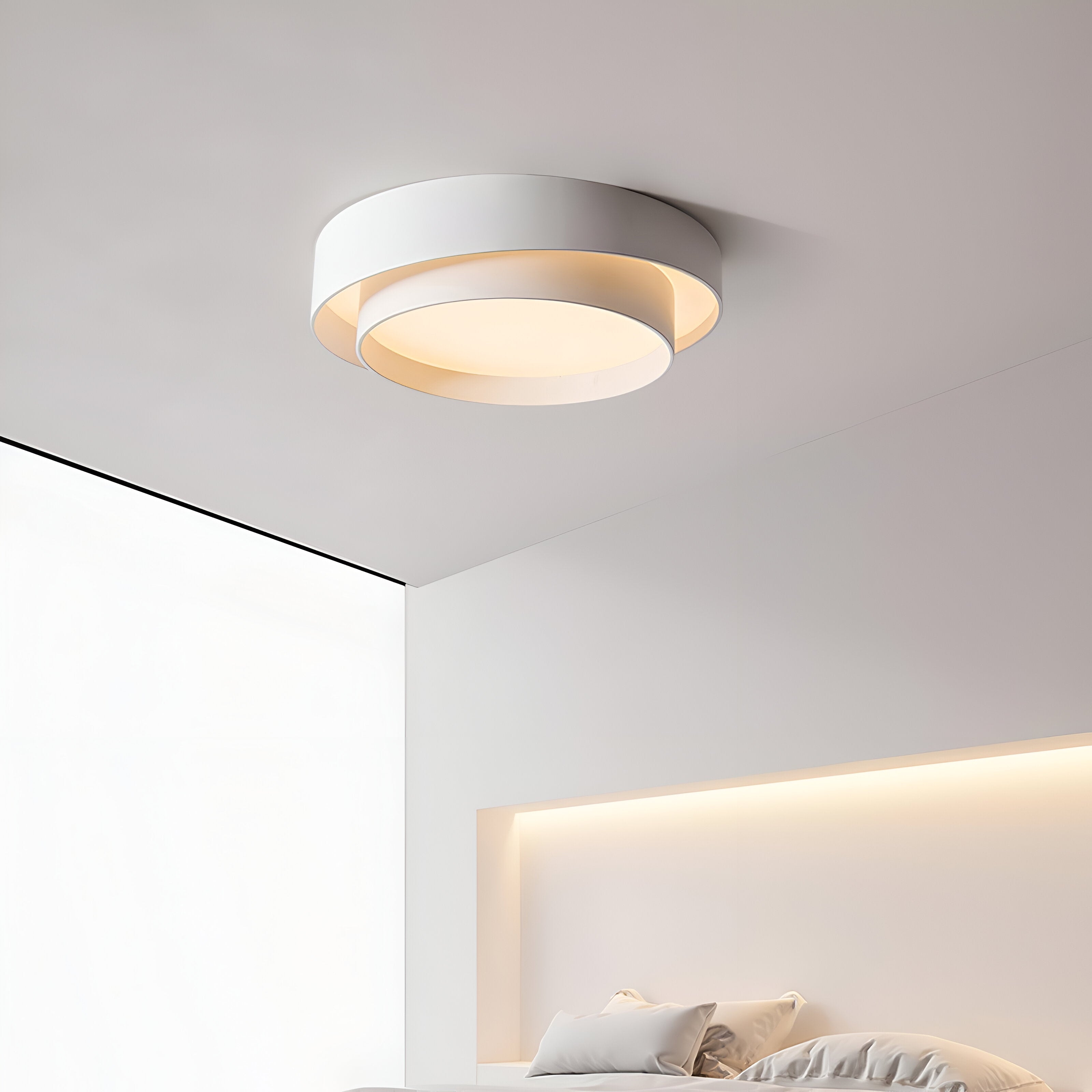 Moderne LED Loftlampe RingLit