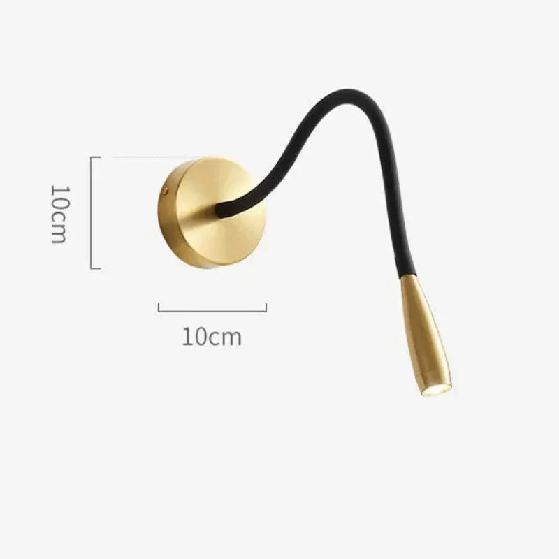 Moderne LED Væglampe med Justerbar Arm