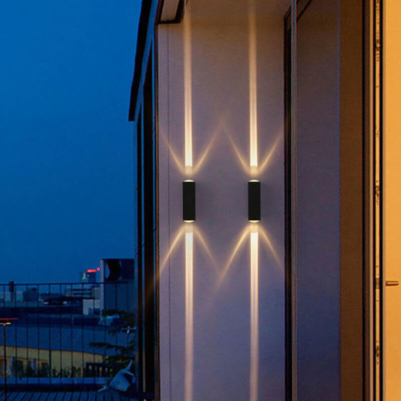 Moderne LED Væglampe til Udendørs Brug