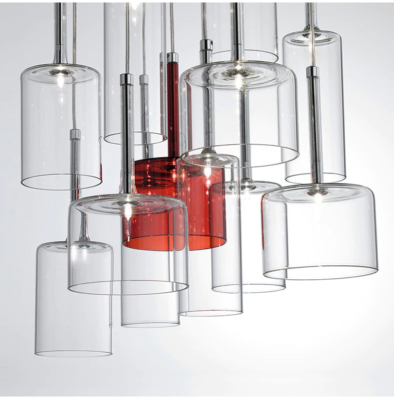 Moderne Loftlampe til Spisebord - LED Pendellampe med Stilrent Design