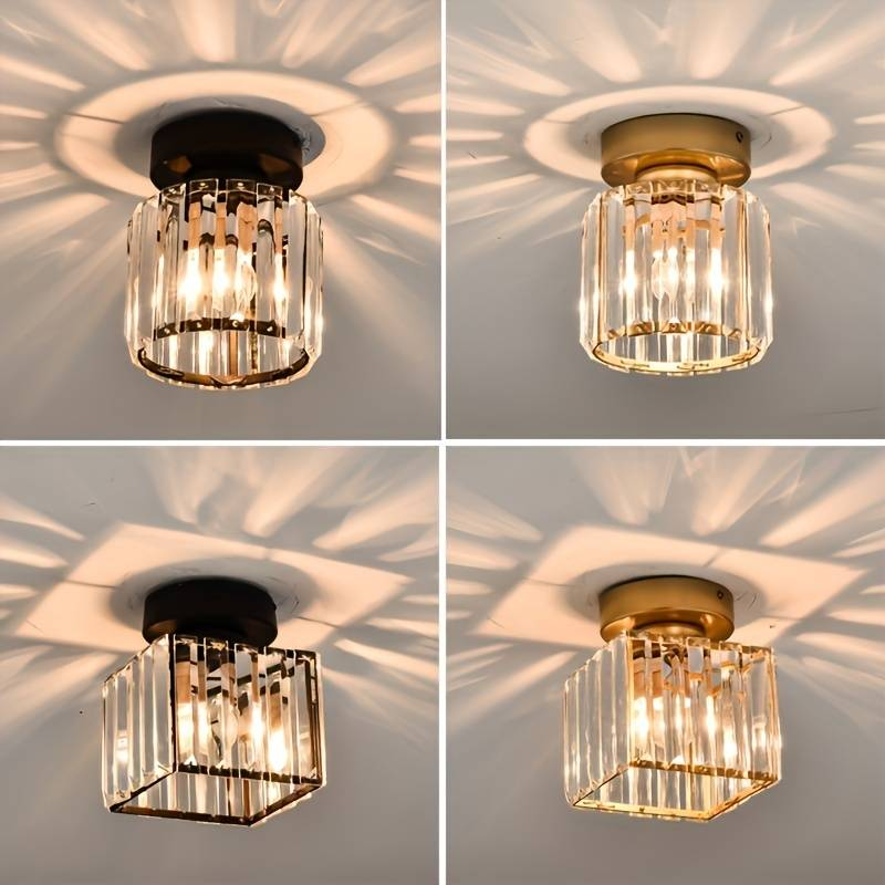 Moderne Loftslampe med Krystaller