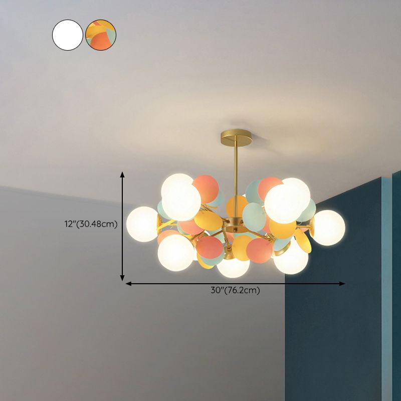Moderne Pendel Loftslampe med 9 Lys