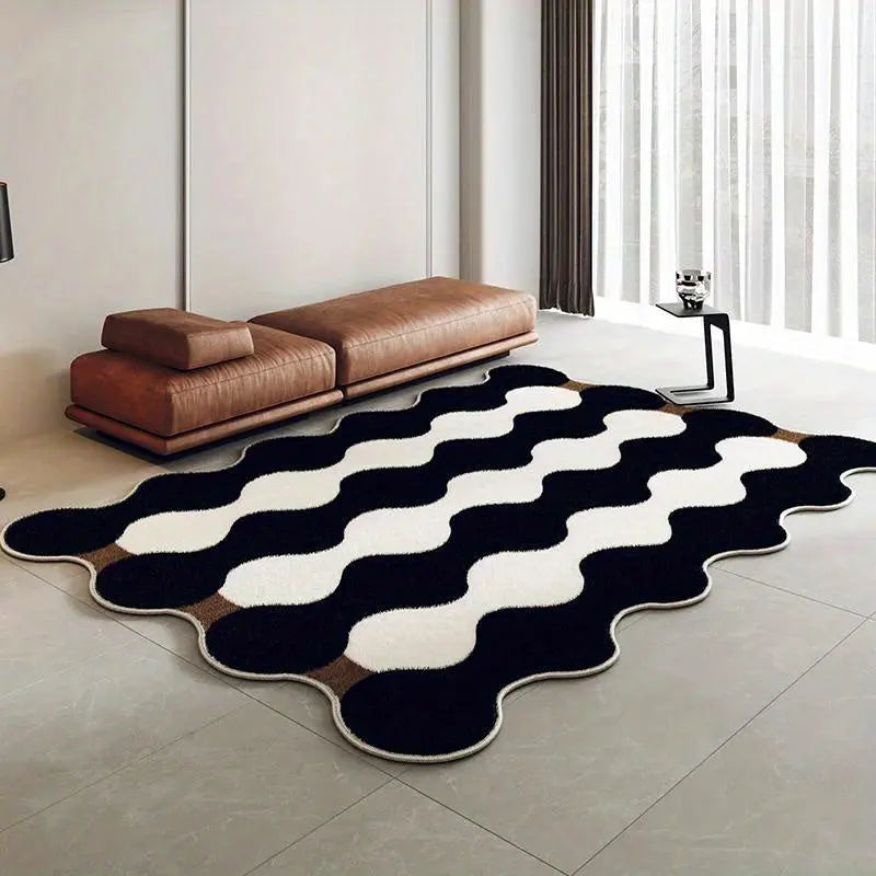 Moderne Tæppe med Abstrakt Design