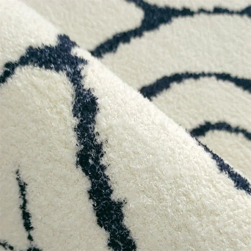 Moderne Tæppe med Abstrakt Design