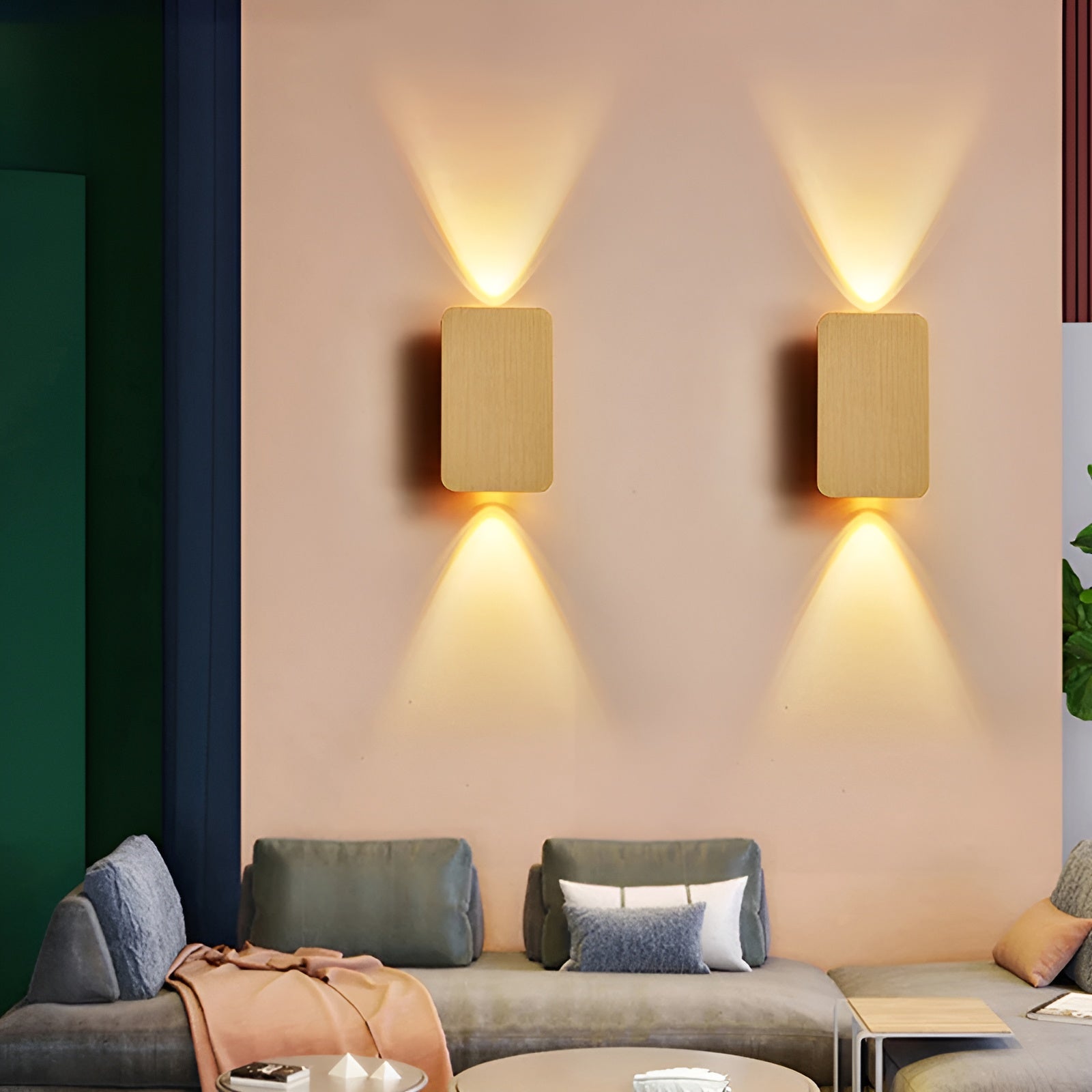 Moderne Væglampe LED Minimalistisk Design til Stue og Korridor