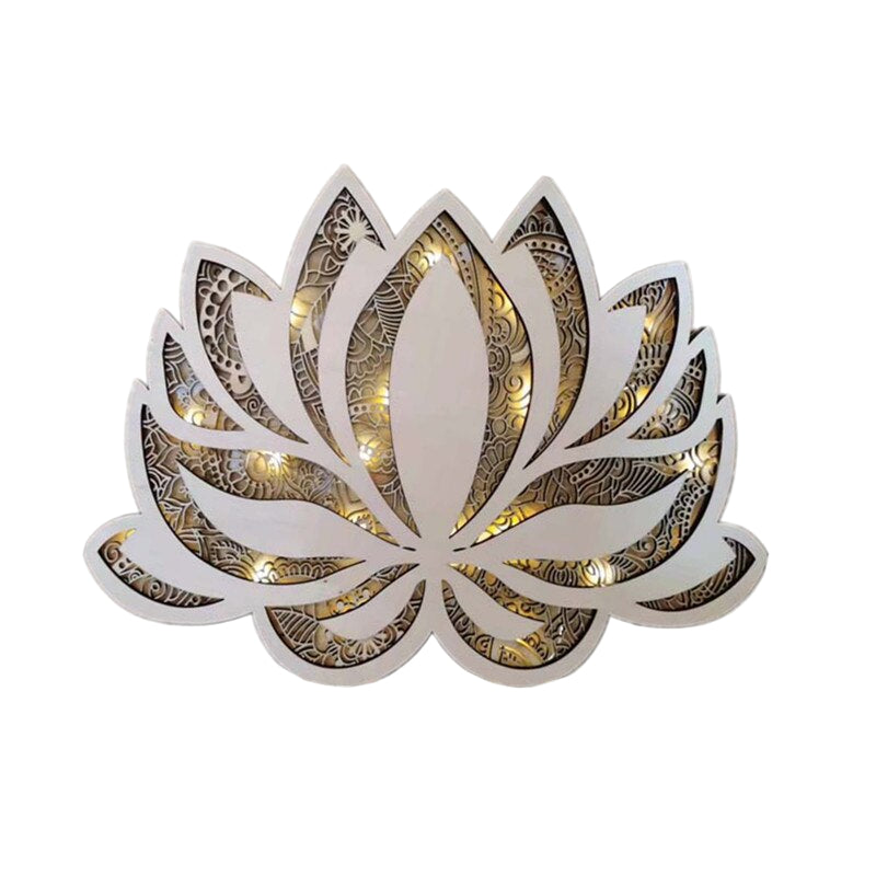Moderne Væglampe Lotus Mandala