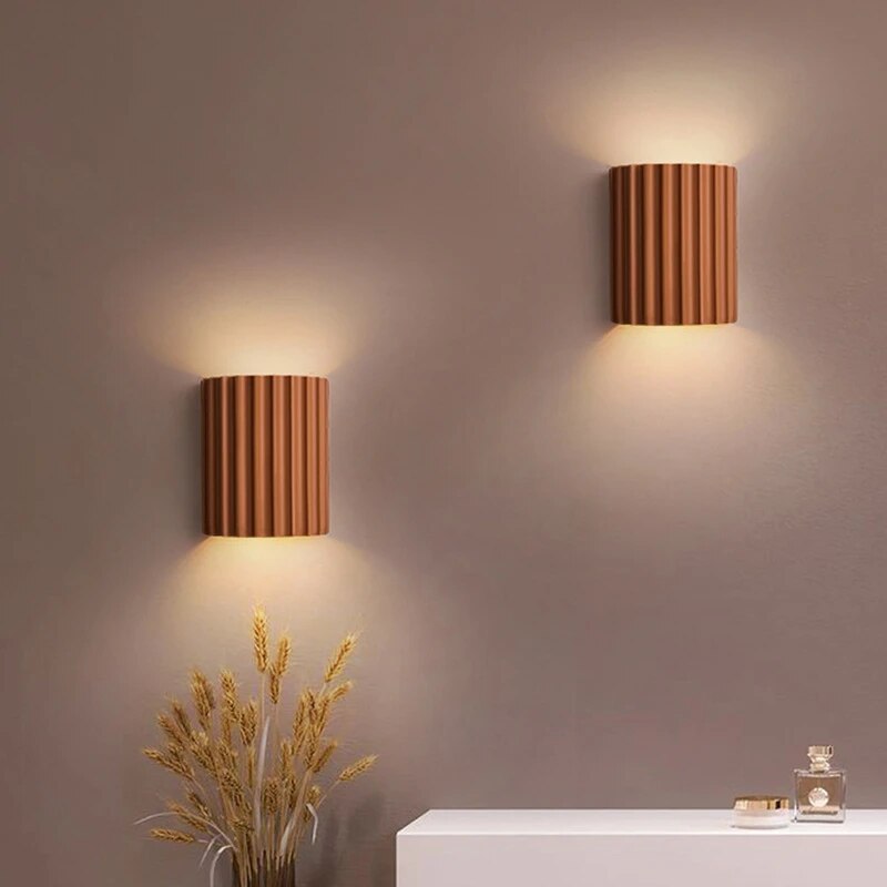 Moderne Væglampe i Harpiks Design