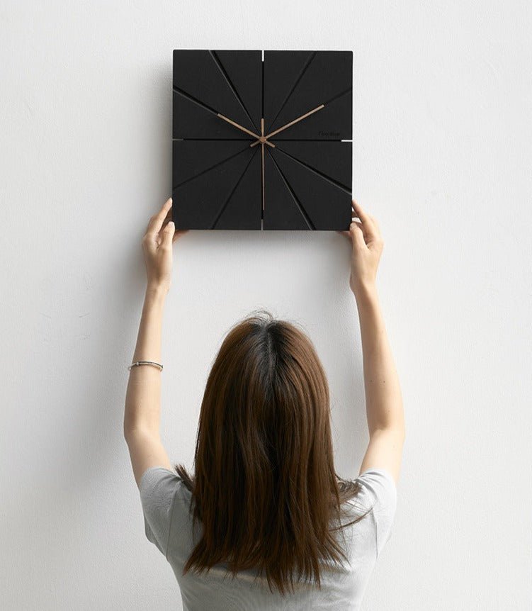Moderne Vægur Minimalistisk Design
