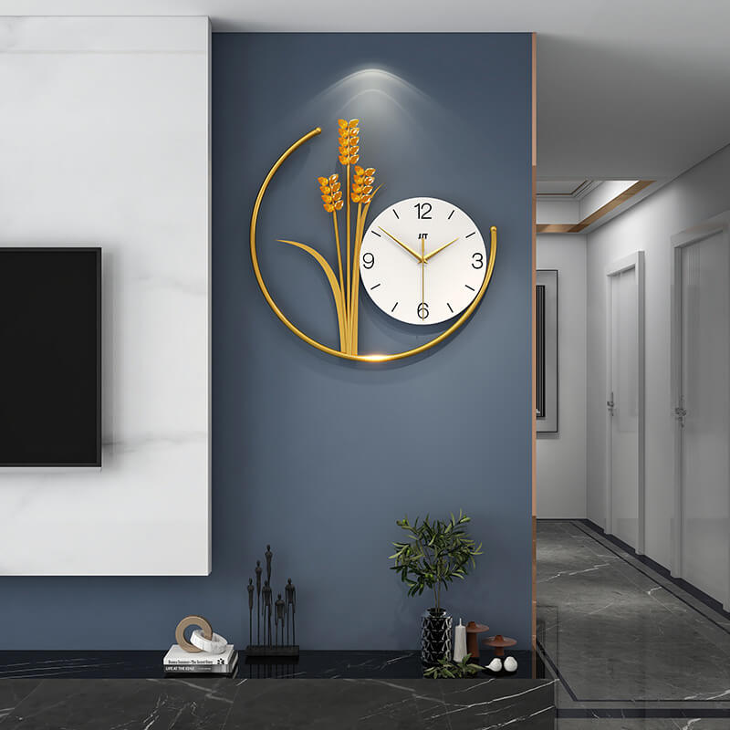 Moderne Vægur Rund Design til Boligindretning