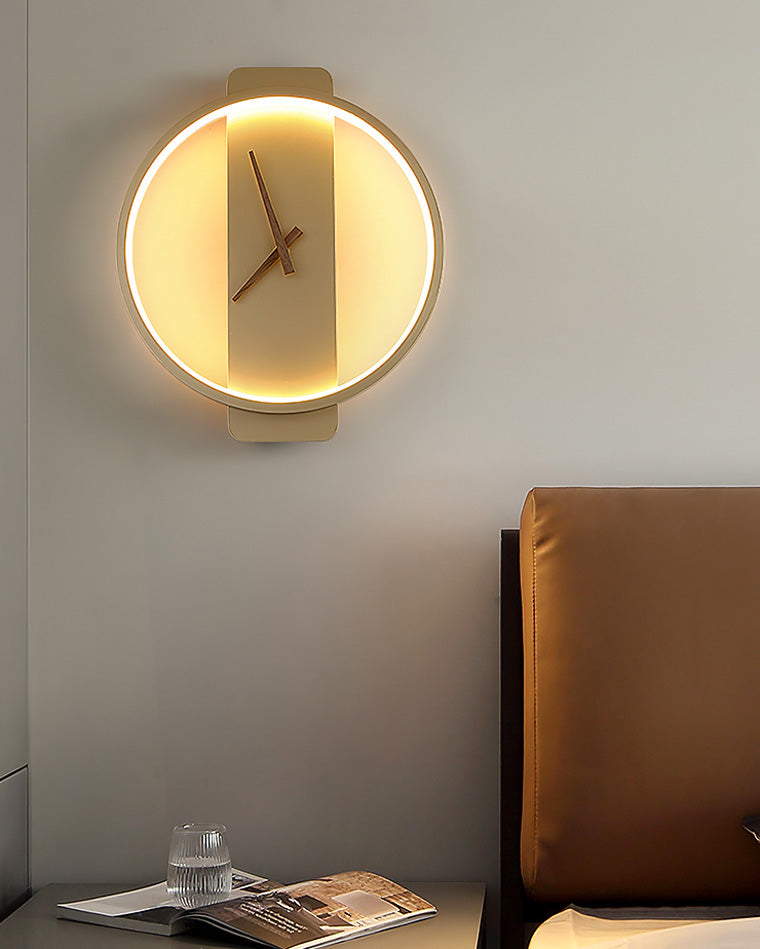 Moderne Vægur med LED-lys