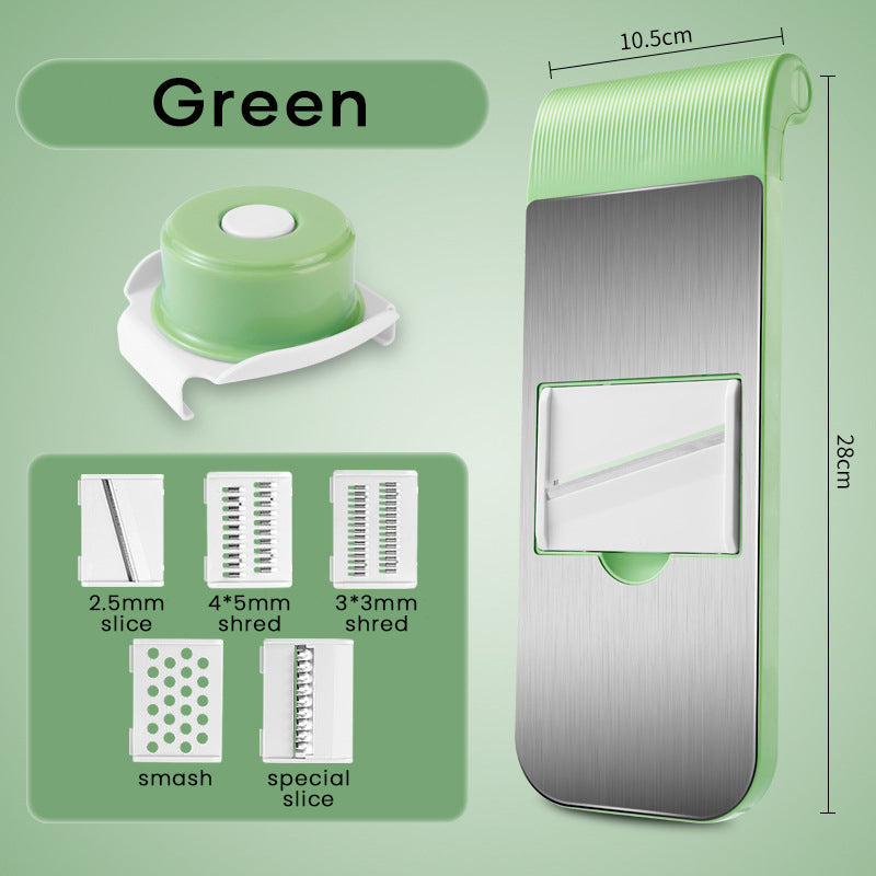 Multifunctional Vegetable Cutting Set with 5 Blades