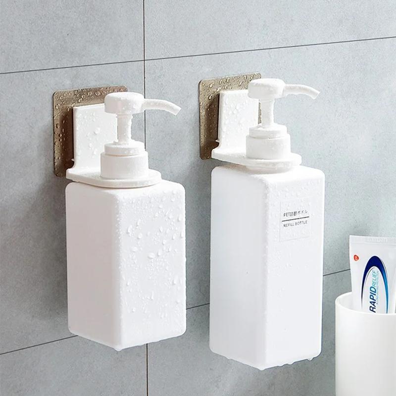 Multifunktionel Flaskeholder til Shampoo og Showergel til Badeværelse