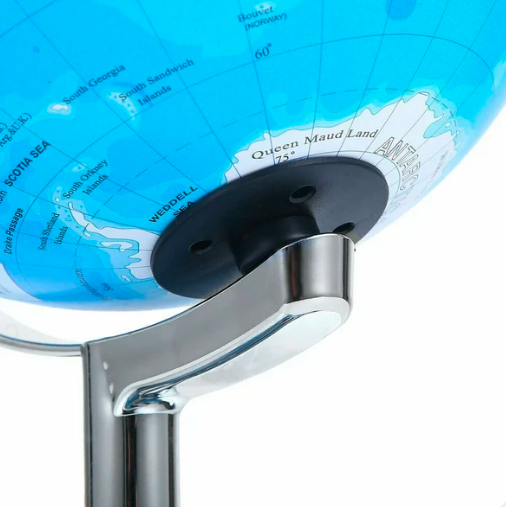 Natlampe Flydende Globus med LED Konstellationer til Stue og Soveværelse