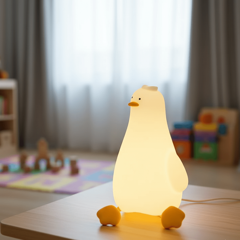 Natlampe Til Børn Beroligende Design Med Justerbar Lysstyrke