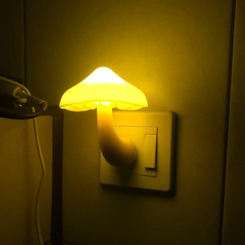 Nattelys Lampe Svampedesign til Soveværelse