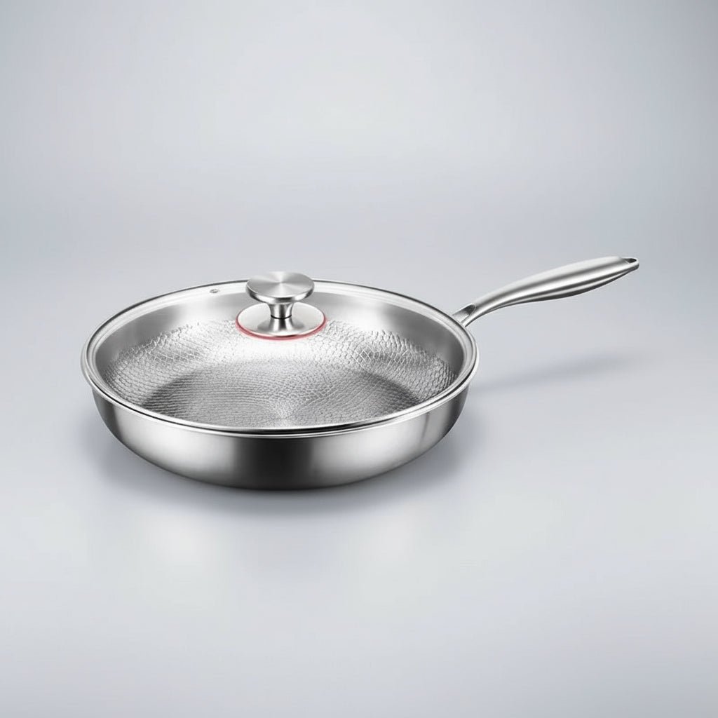 Non-Stick Stegepande Håndhamret Design til Induktionskomfur