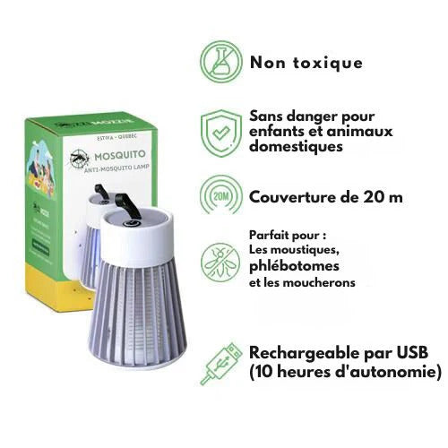 MosquitoShield Pro | Elektrisk Insektafvisende Lampe-zarada.dk
