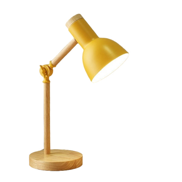 Nordic LED Bordlampe i Træ