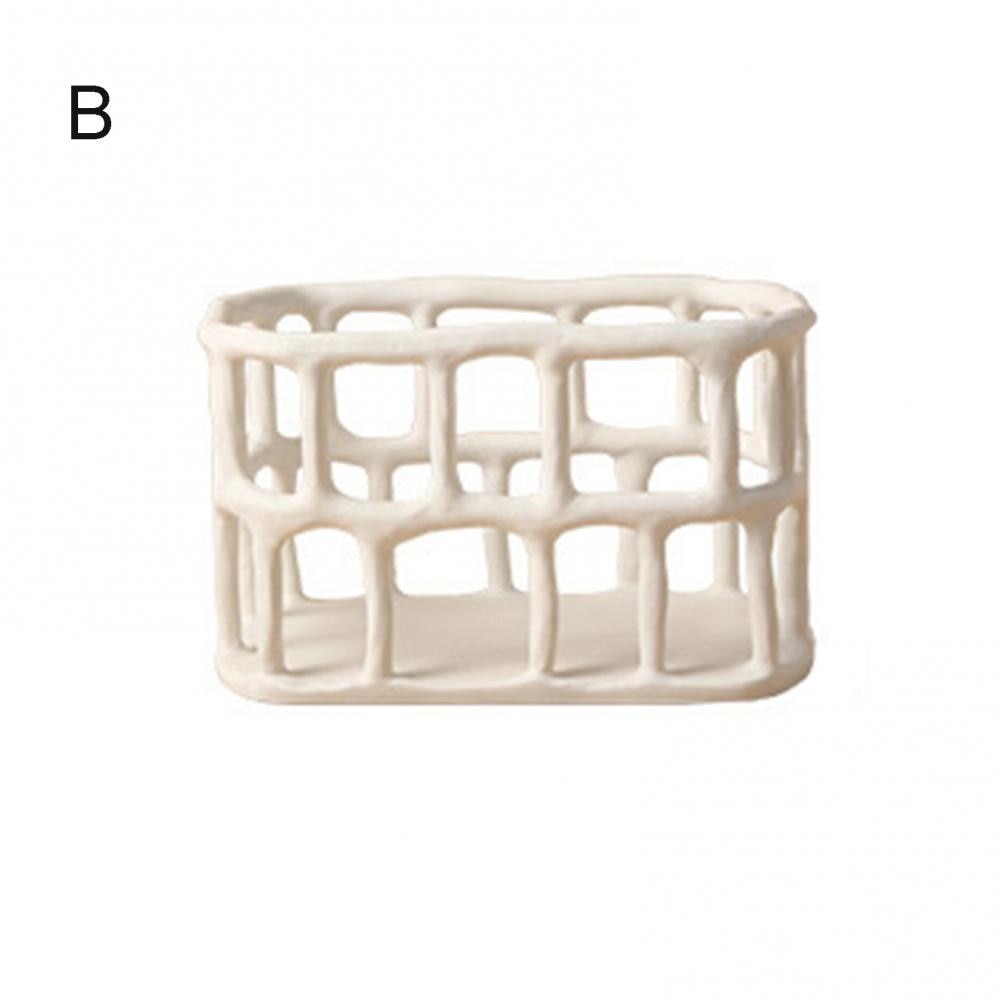 Nordic Resin Frugtskål Dekorativ