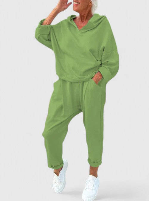 V-Hals Afslappet Pasform Kvinders Sweater – Åndbart Stof & Komfort Hele Dagen