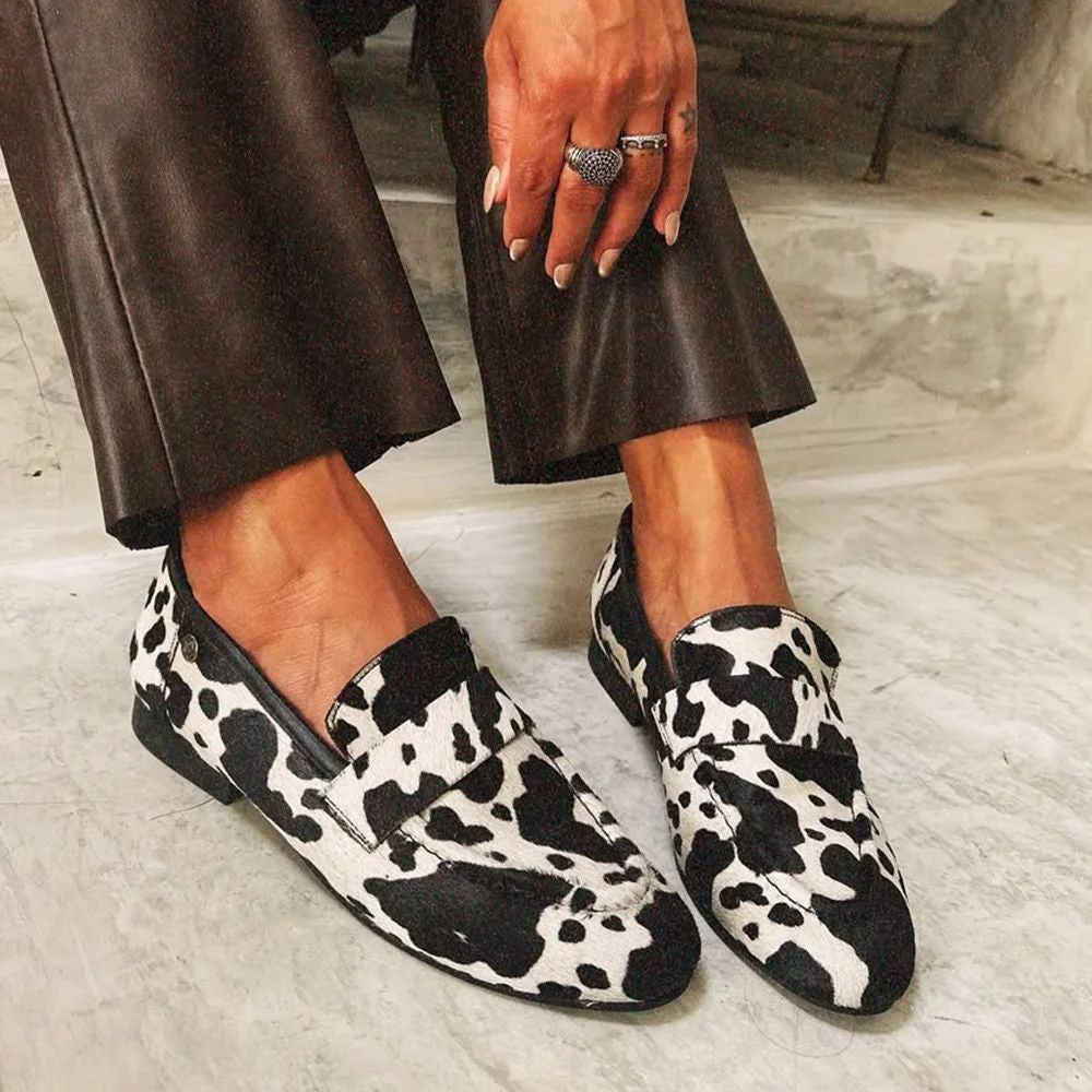 ELEGANTE DYREPRINT LOAFERS